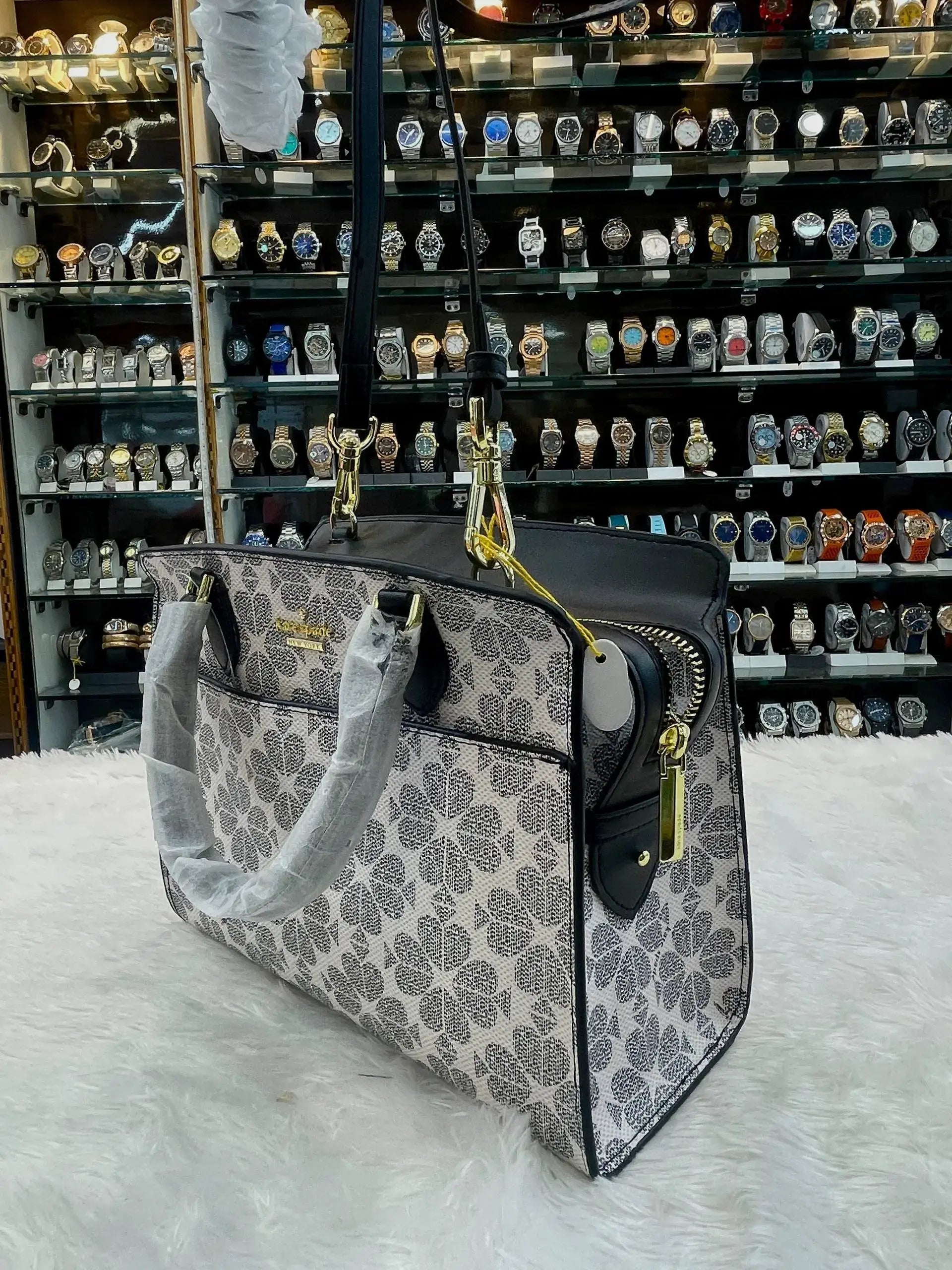Kate spade signature spade flower small satchel