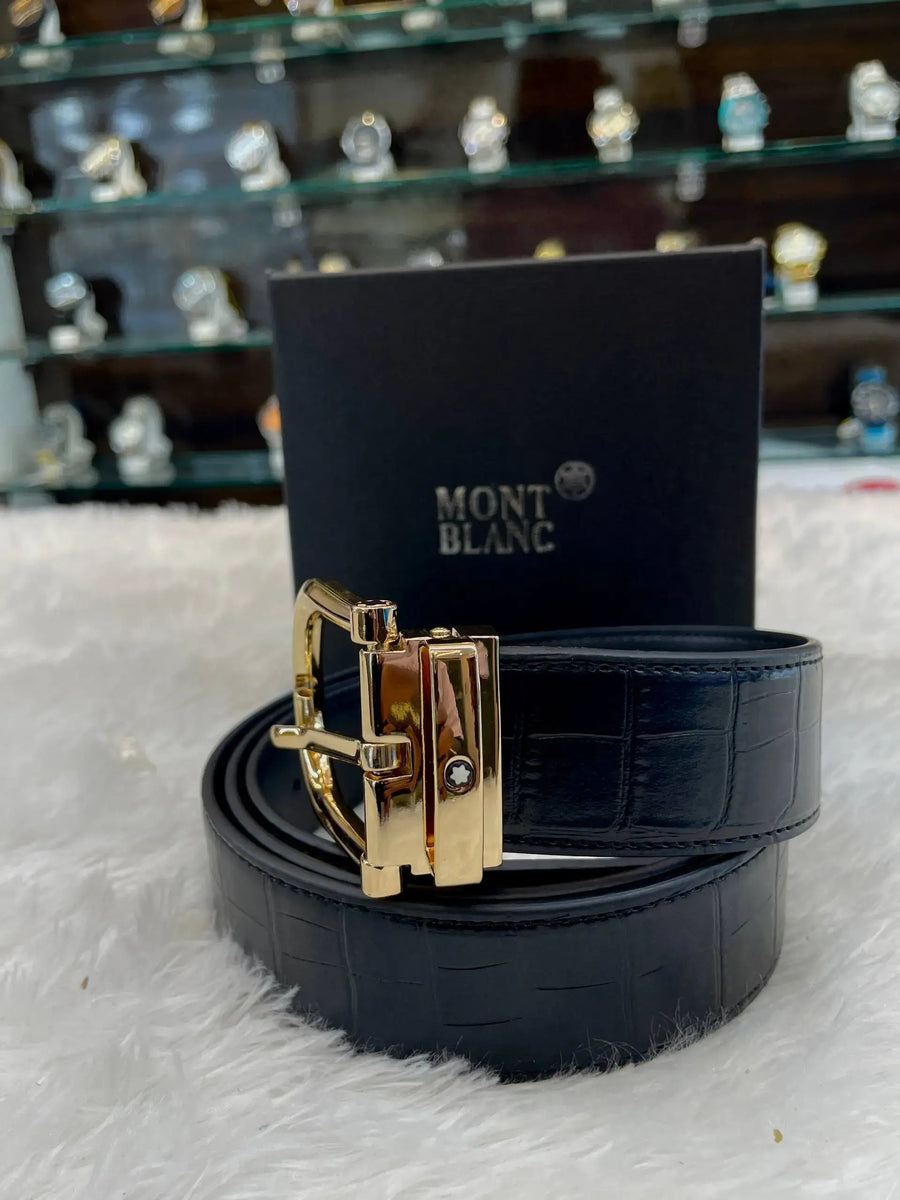 Mont Blanc formal wear belt for mens