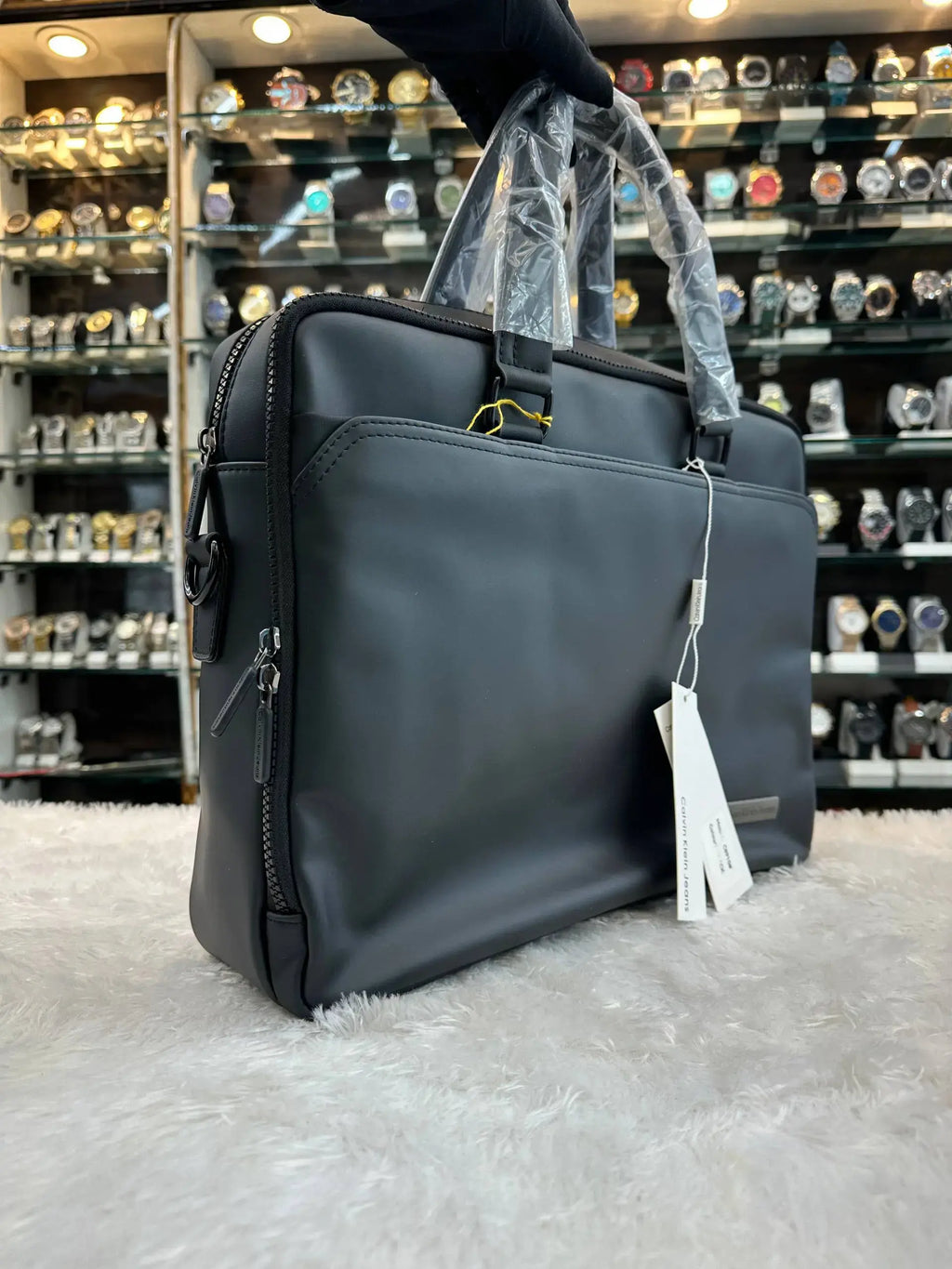 Calvin Klein jeans laptop bag in heavy quality