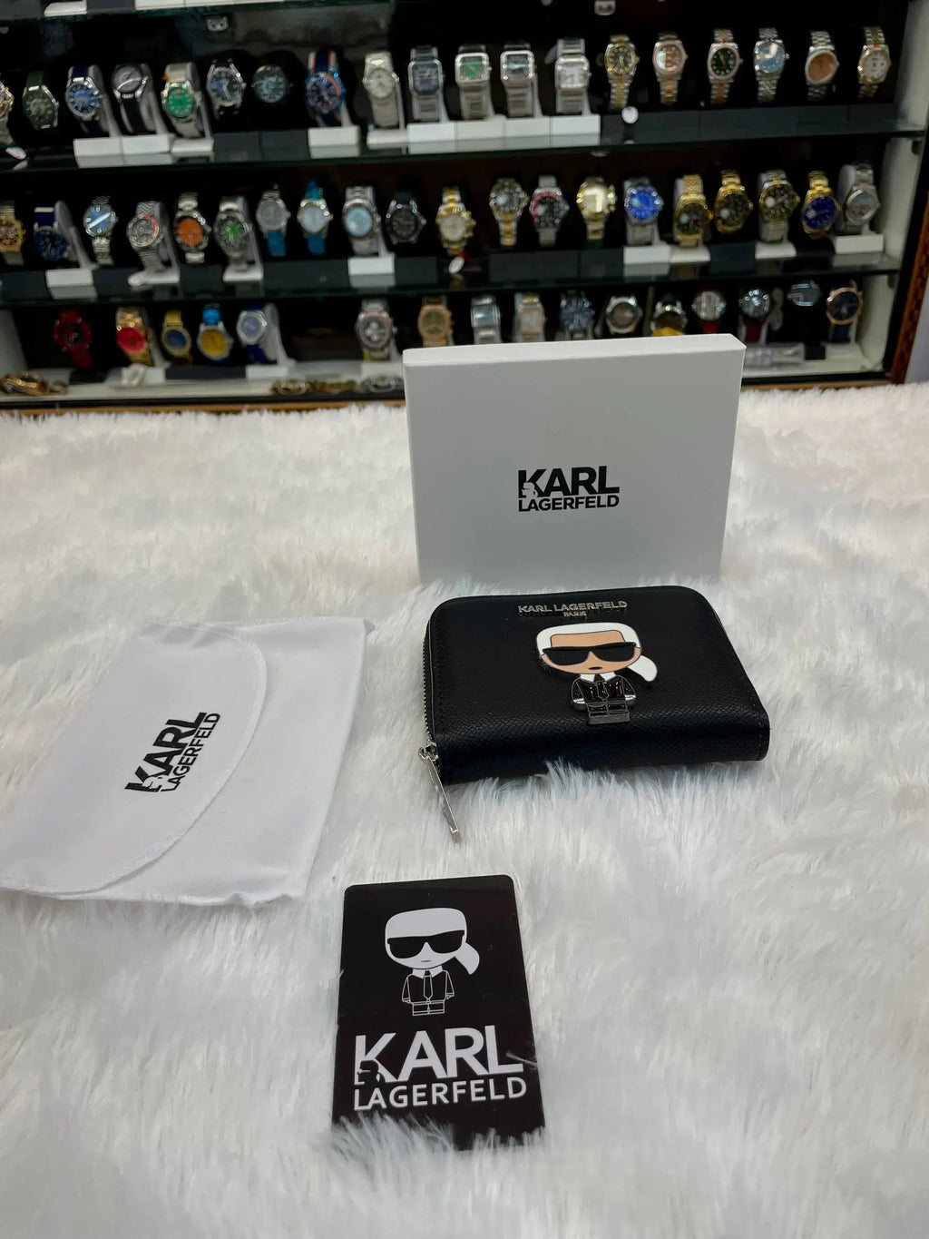 Karl lagerfield wallet for girls black