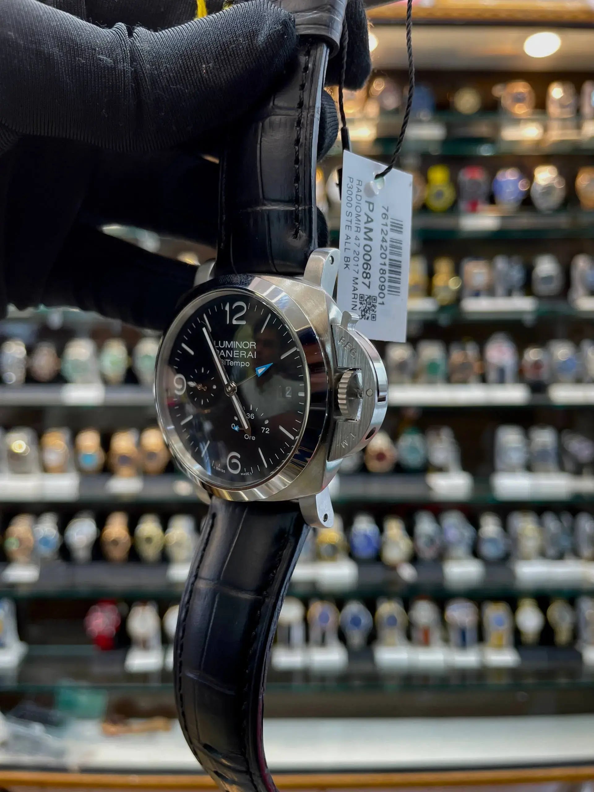 Luminor panerai bitempo now in master piece for mens