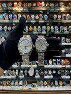Omega seamaster now in couple set