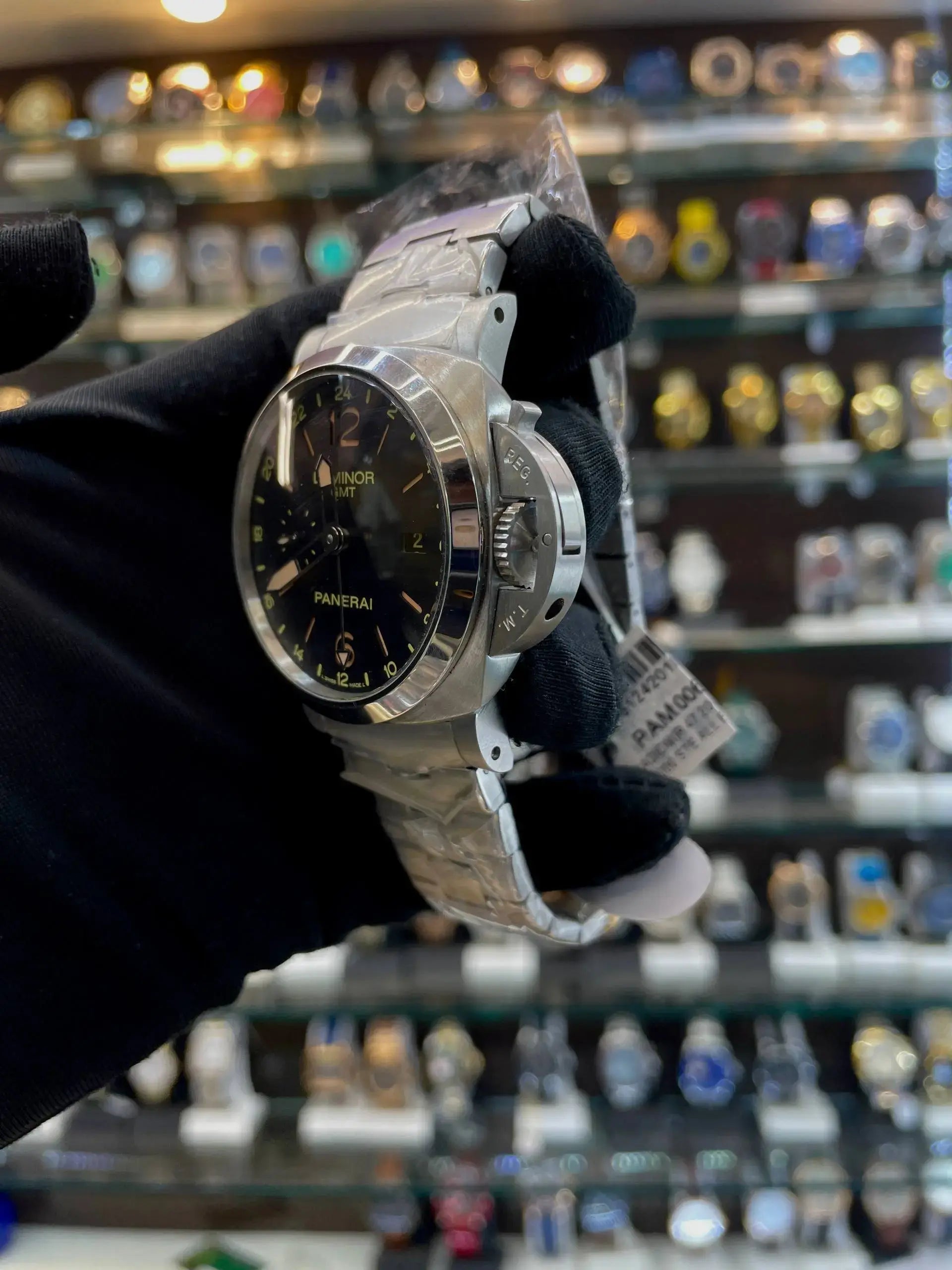 Luminor panerai 1950 gmt automatic pam00531 in master piece