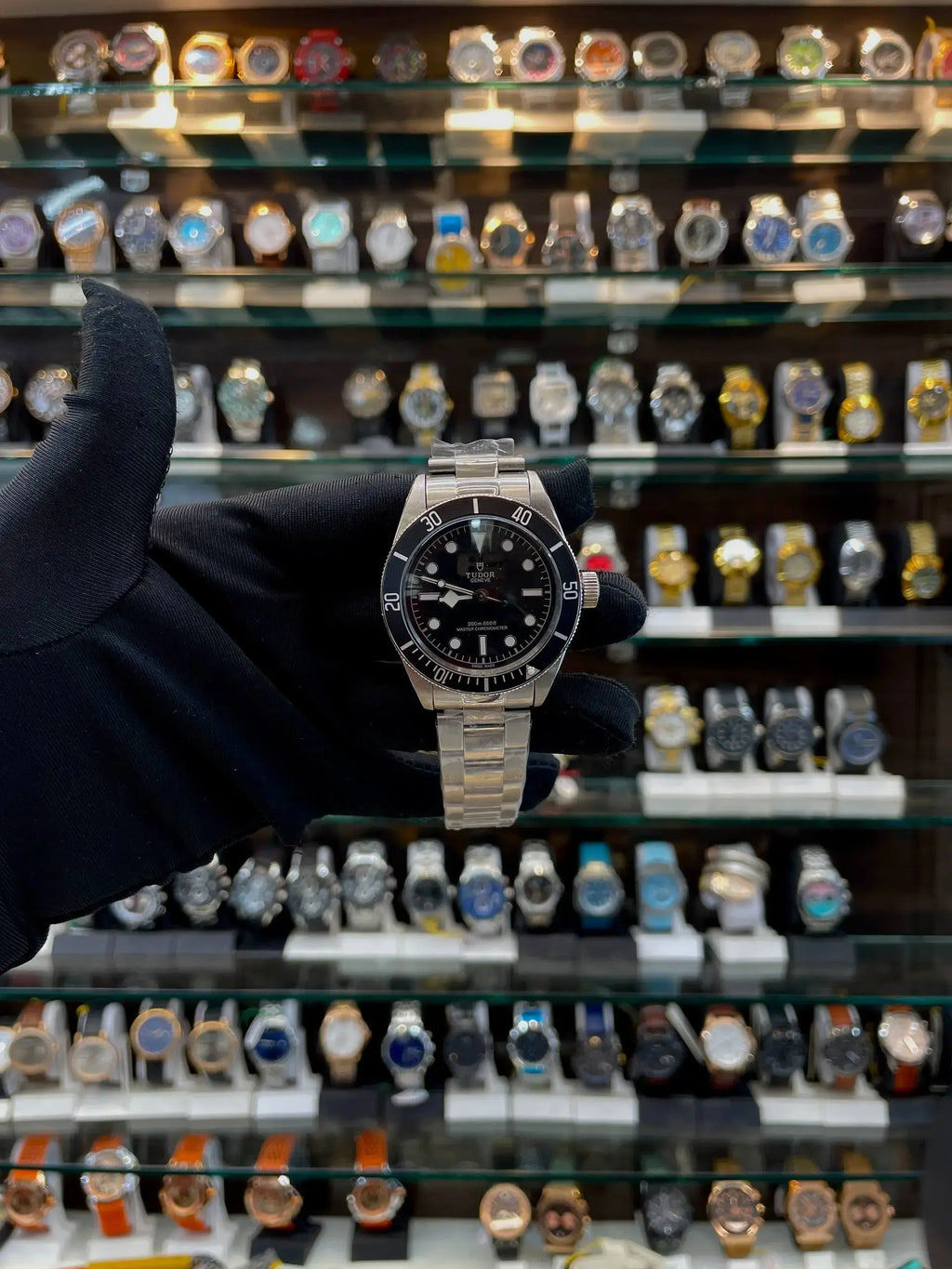 Tudor black bay now in master piece