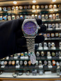 Rolex date just for girls under budget purple