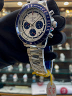 Longines conquest chronograph under budget for mens blue