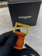 YSL Saint  Laurent ysl girls belt
