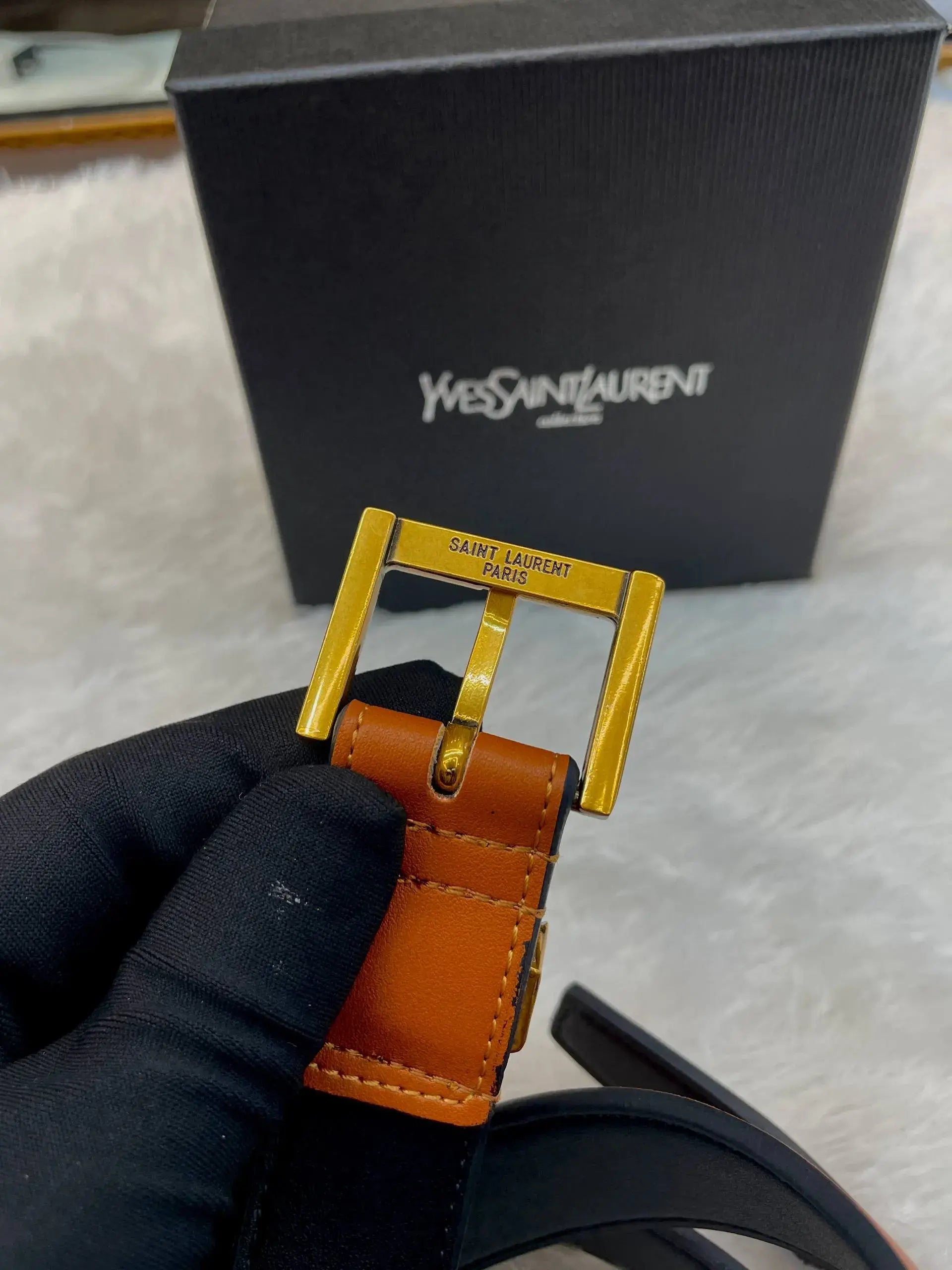 YSL Saint  Laurent ysl girls belt