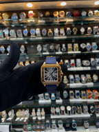 Santos de Cartier skeleton watch man in master