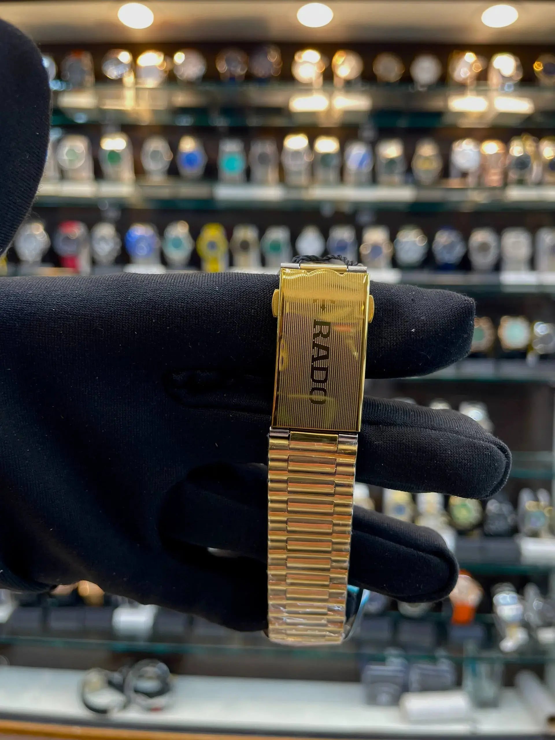Rado diastar now in master piece new dial in gold