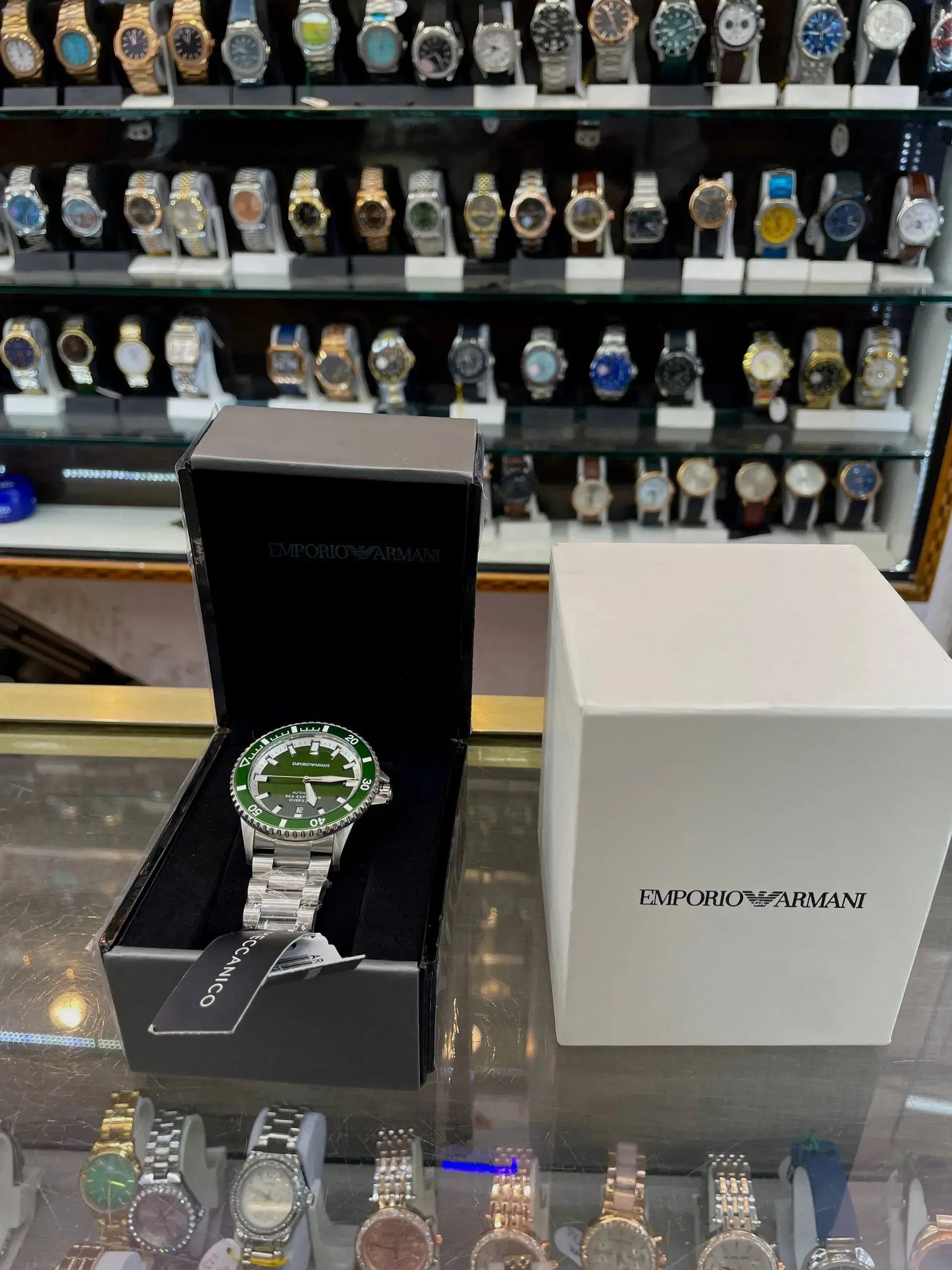 Emporio armani sea explorer divers 200mm now in master piece