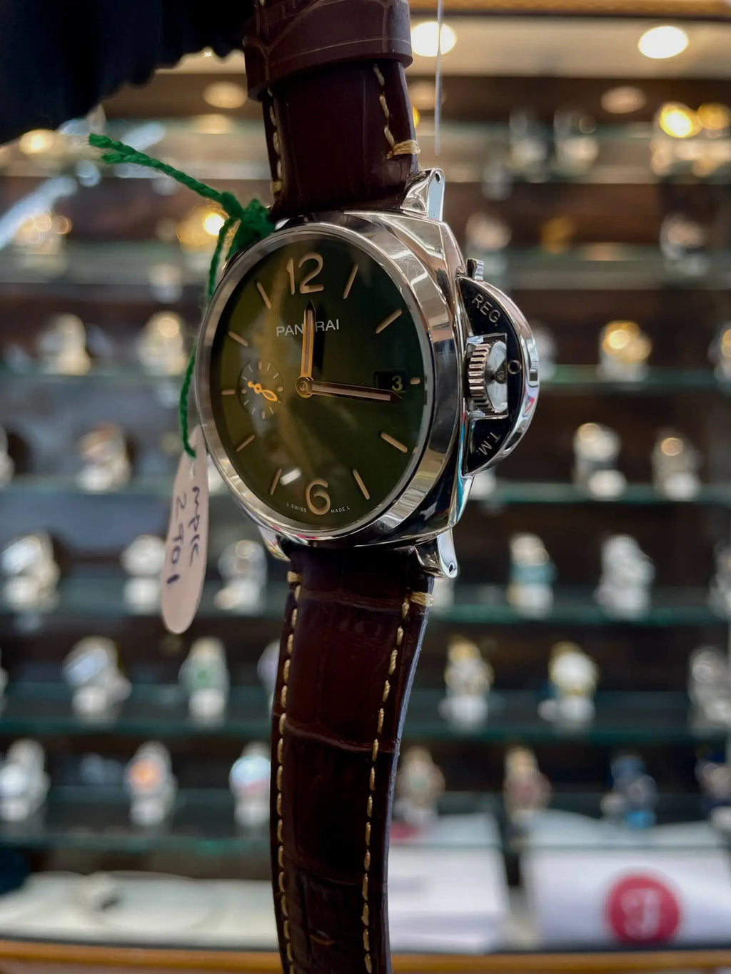 Luminor panerai due platinum tech now in master piece