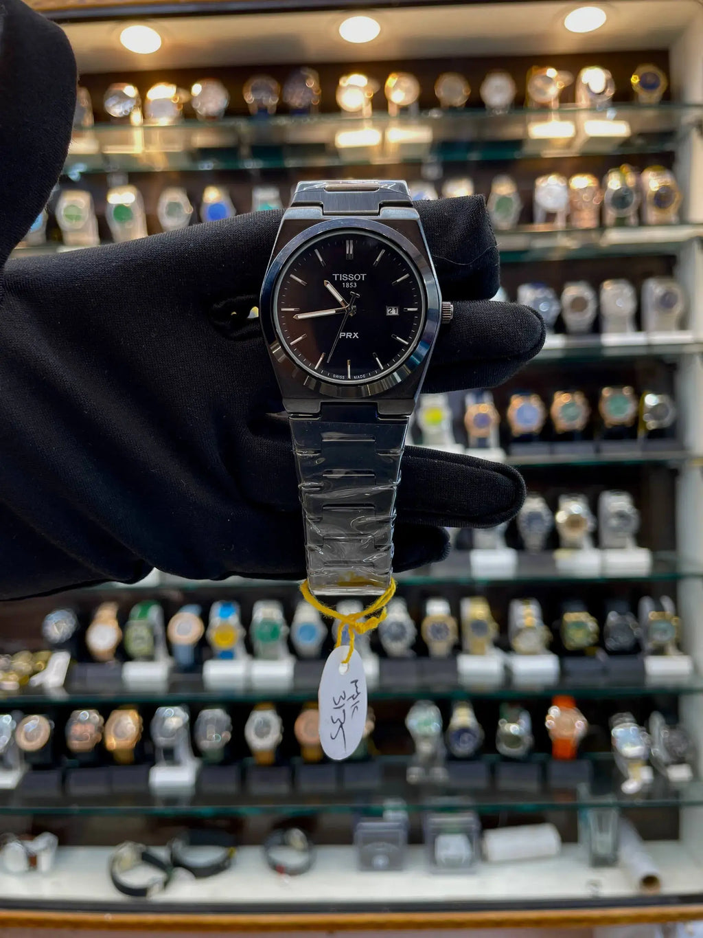 Tissot prx 1853 now in full black