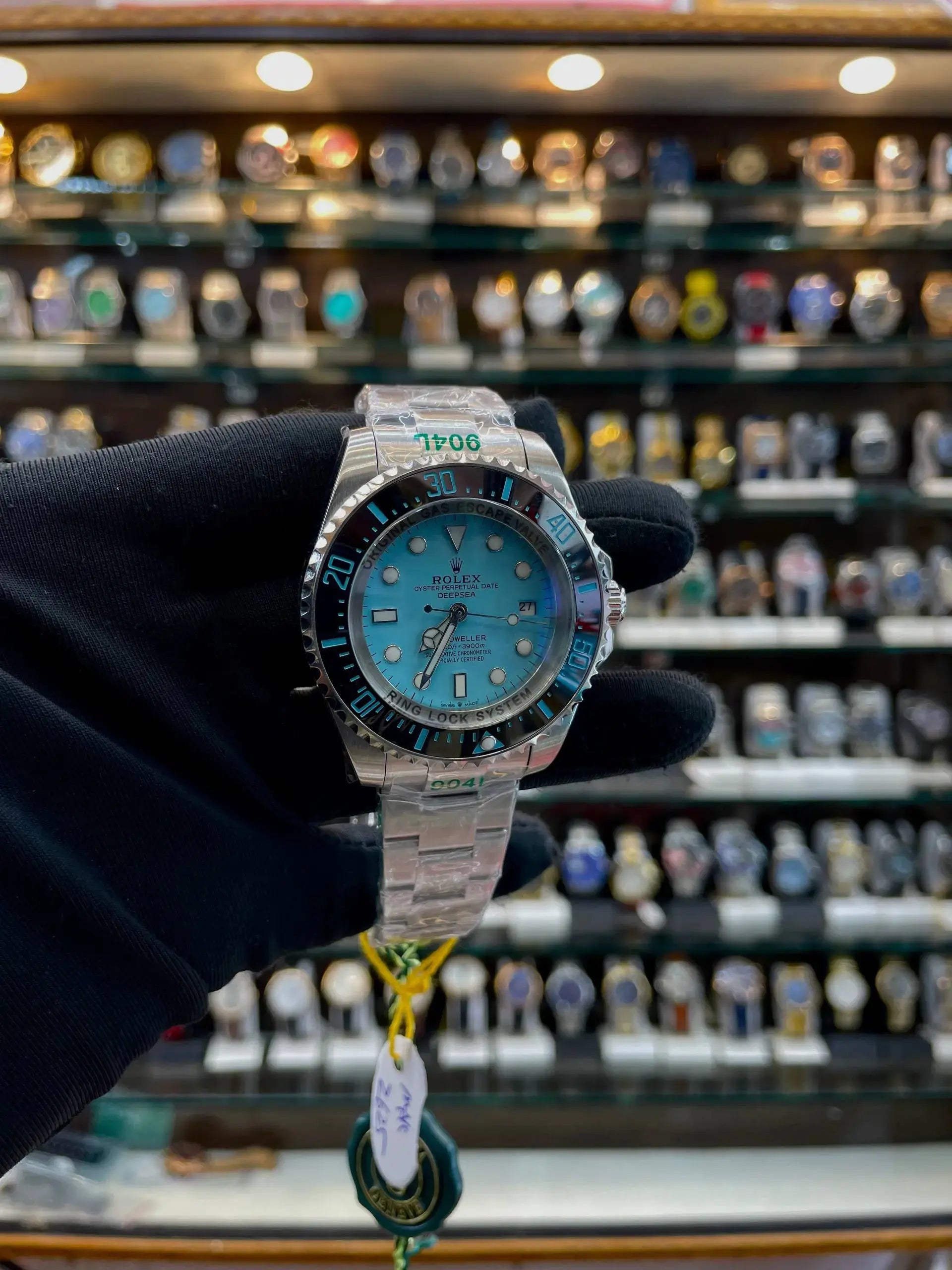 Rolex deepsea (original gas escape valve) sew-dweller limited edition for mens