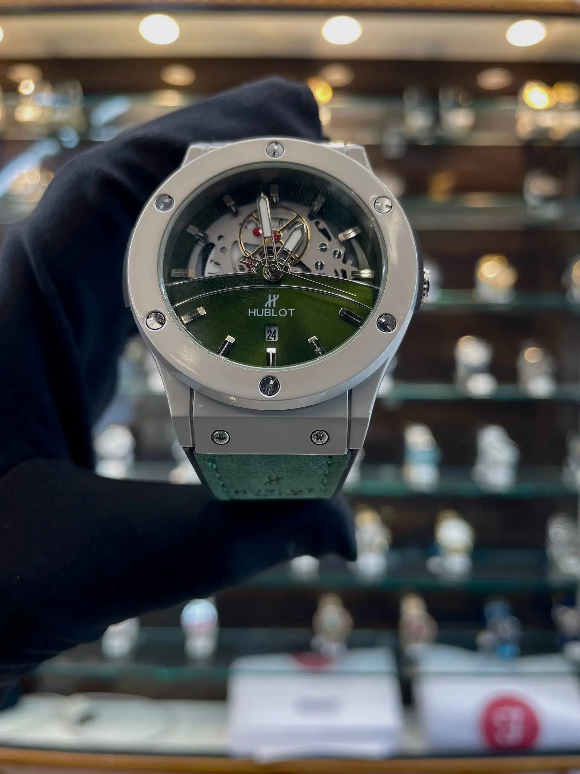Hublot geneve big bang under budget green