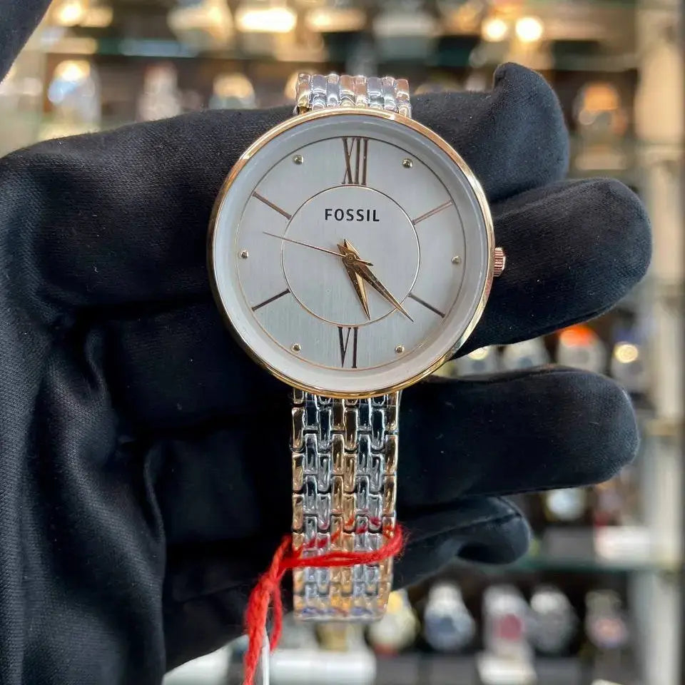 Fossil round watch girls