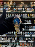 Patek phillipe pp tourbillion dail bold watch in master piece navy blue