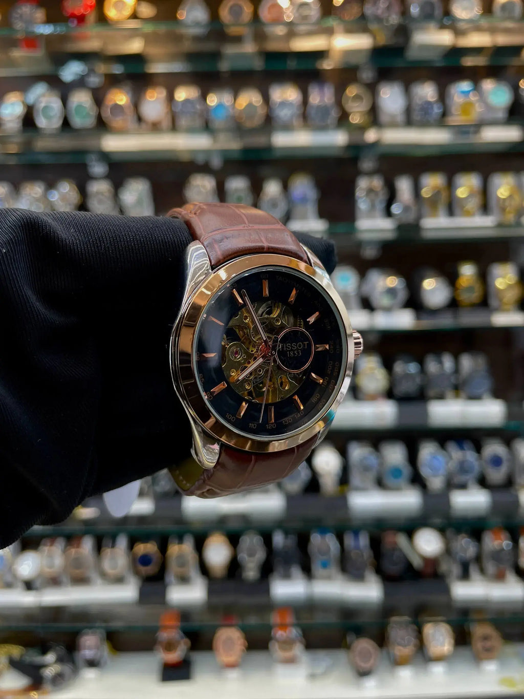 Tissot 1853 automatic now in formal wear