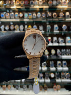 Gucci g-timeless rose gold dial quartz