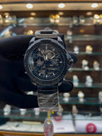 Fossil automatic bold body for mens in full black
