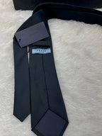 Prada re-nylon premium tie for mens black