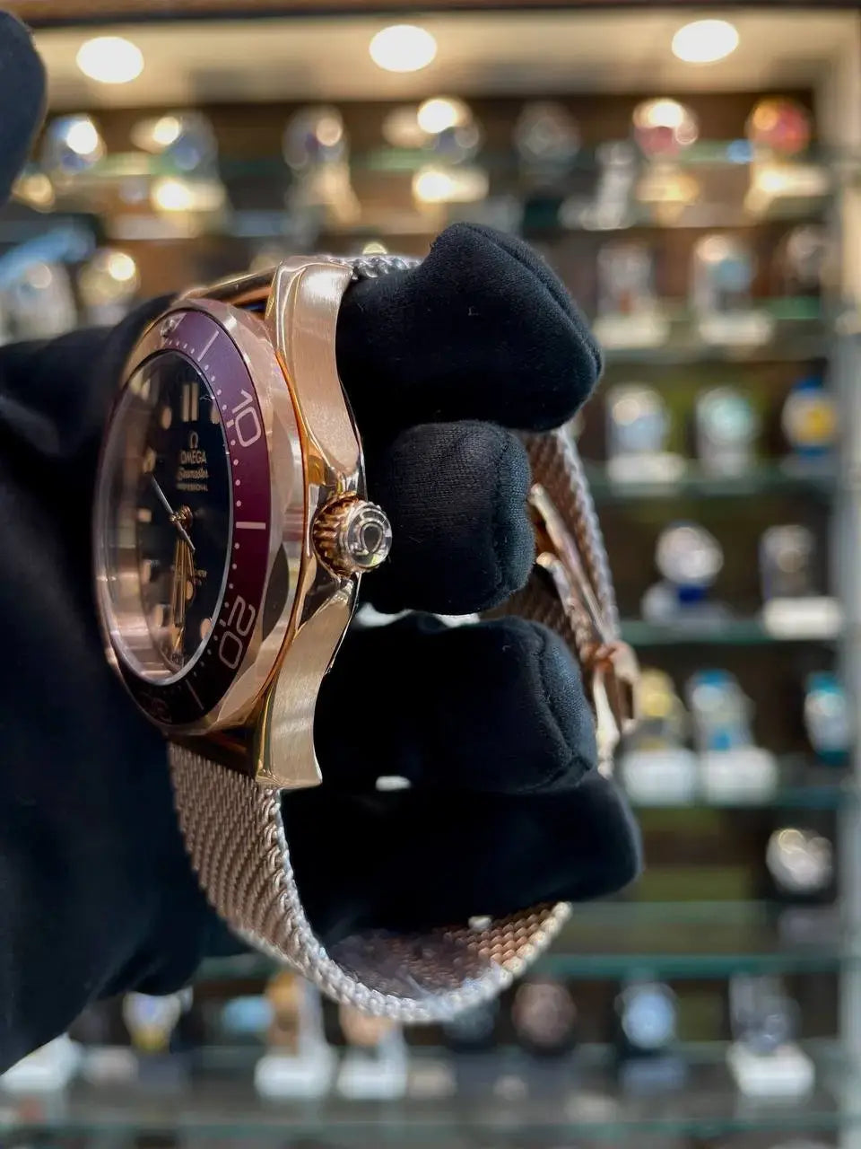Omega seamaster james bond in master piece