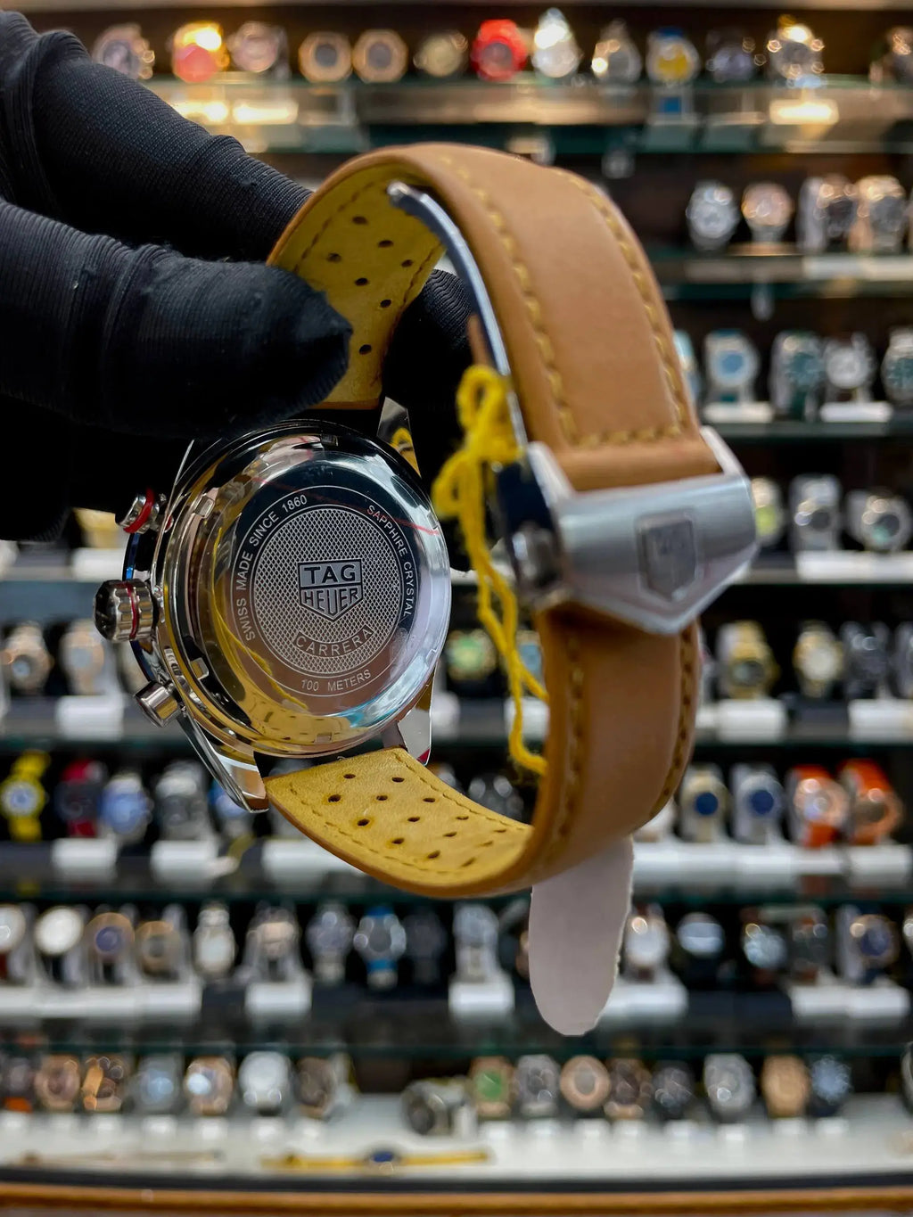Tag heuer carrera tachymeter now in master piece