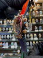 Hublot unico king gold rainbow master piece