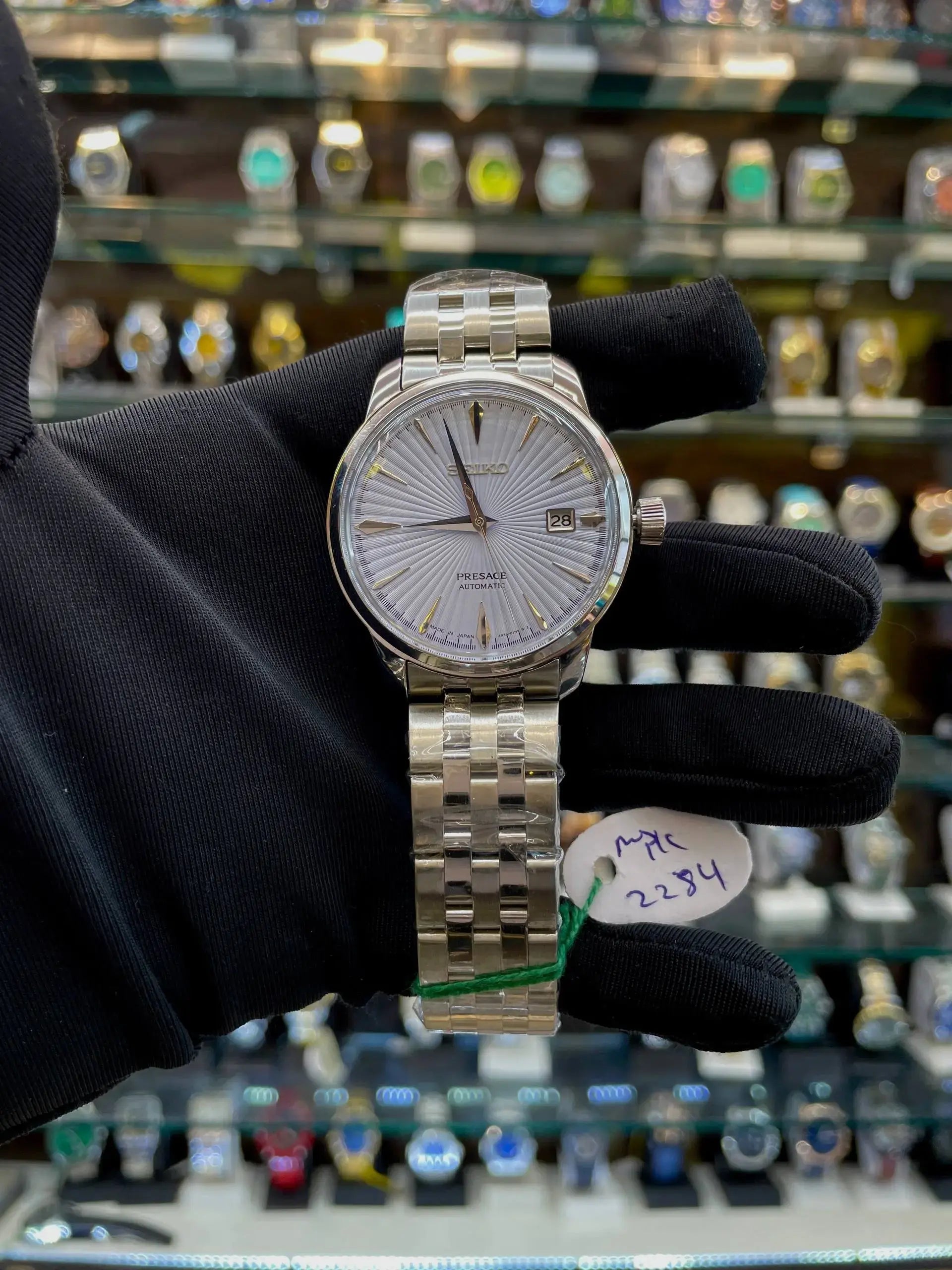 Seiko presage automatic 4r35a in master piece