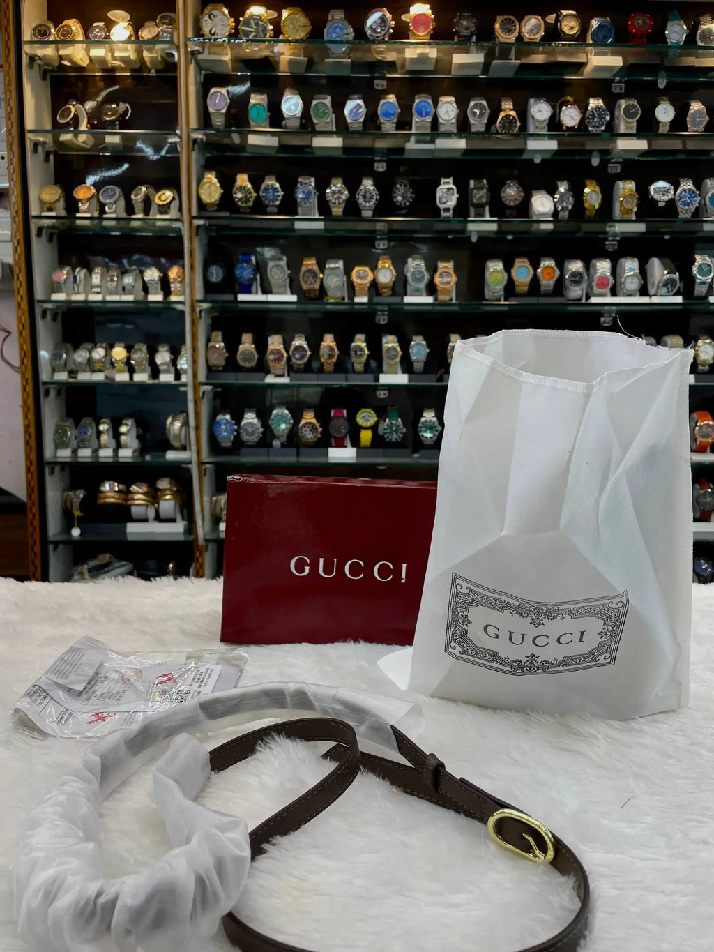 Gucci ophidia mini shoulder bag in master piece