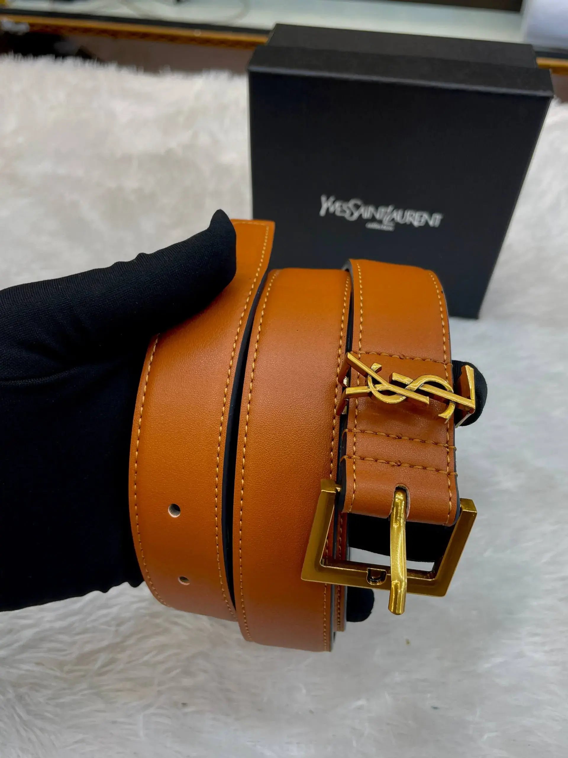 YSL Saint  Laurent ysl girls belt