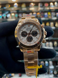 Rolex daytona 116505 rose gold meteorite dial in master piece