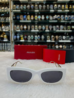 Prada girls rectangular glasses under budget