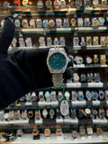 Rolex date just for girls under budget green dial