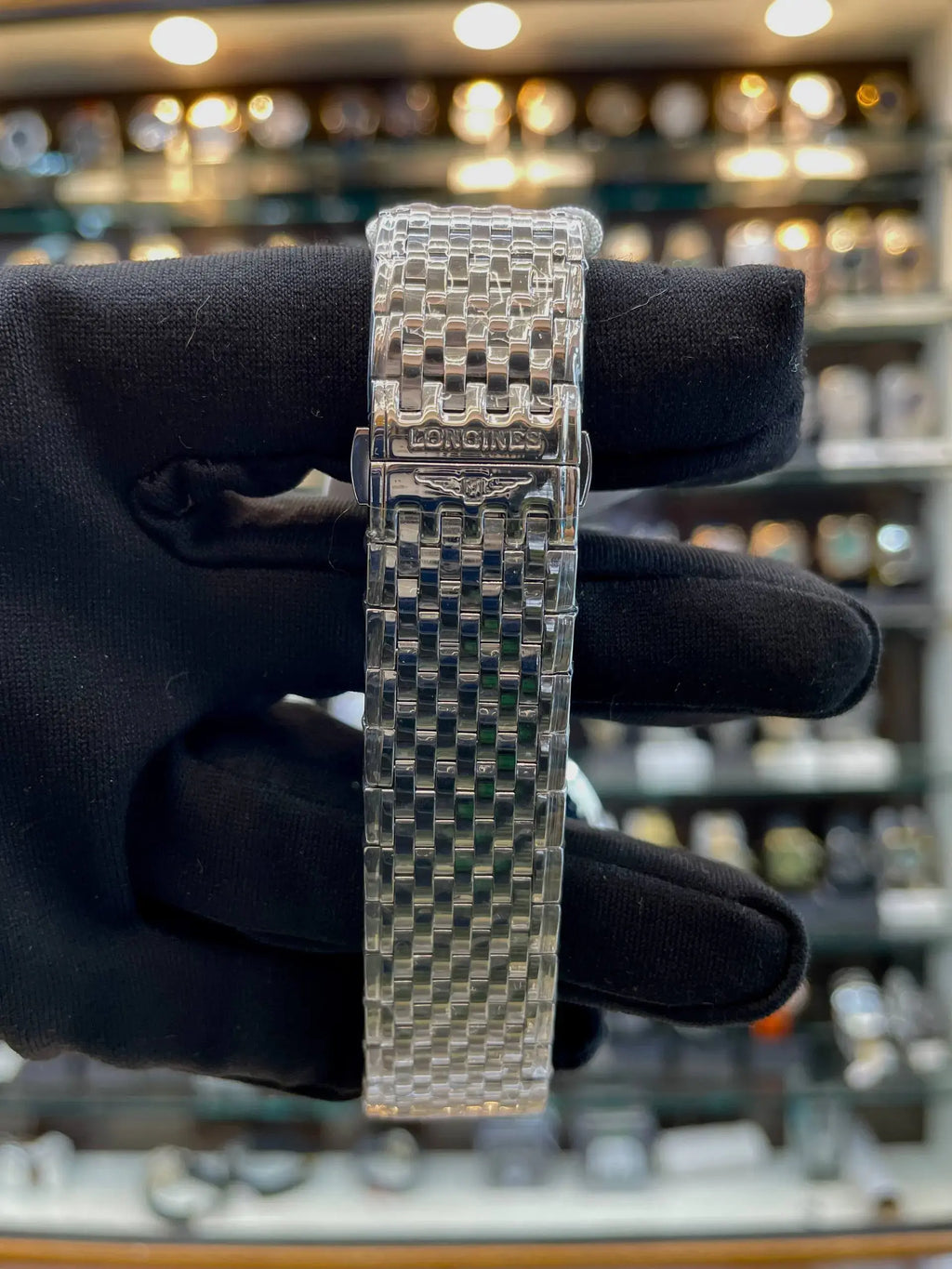 Longines la Grande classique now in master piece curve dial green dial