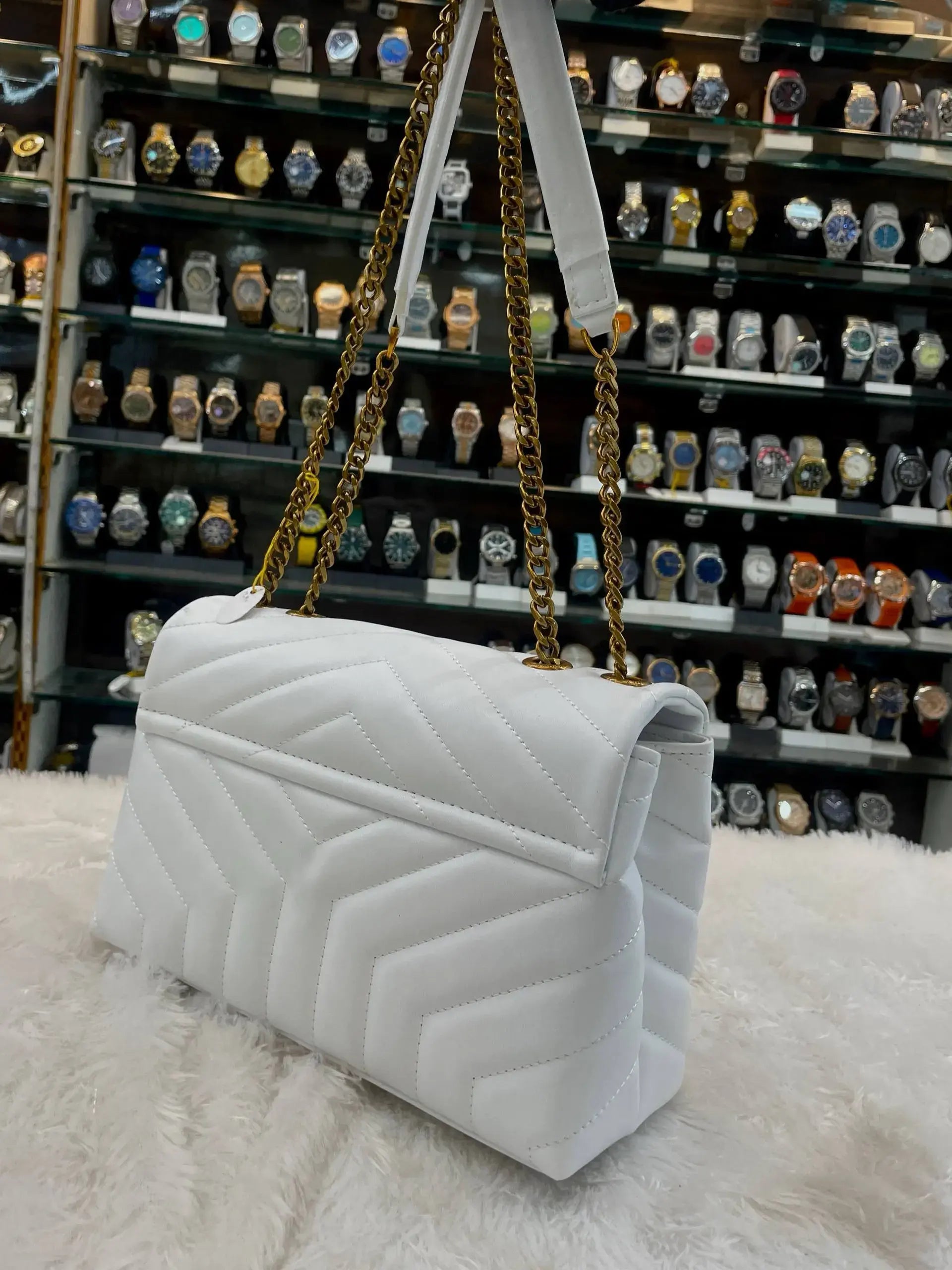 Yes saint Laurent (ysl) quilted shoulder bag master piece