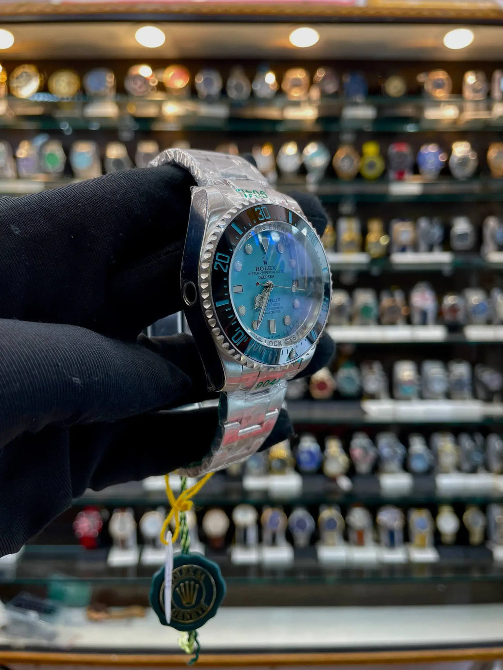 Rolex deepsea (original gas escape valve) sew-dweller limited edition for mens