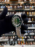 Rado captain-cook now in semi-eta quality for mens dark green dial