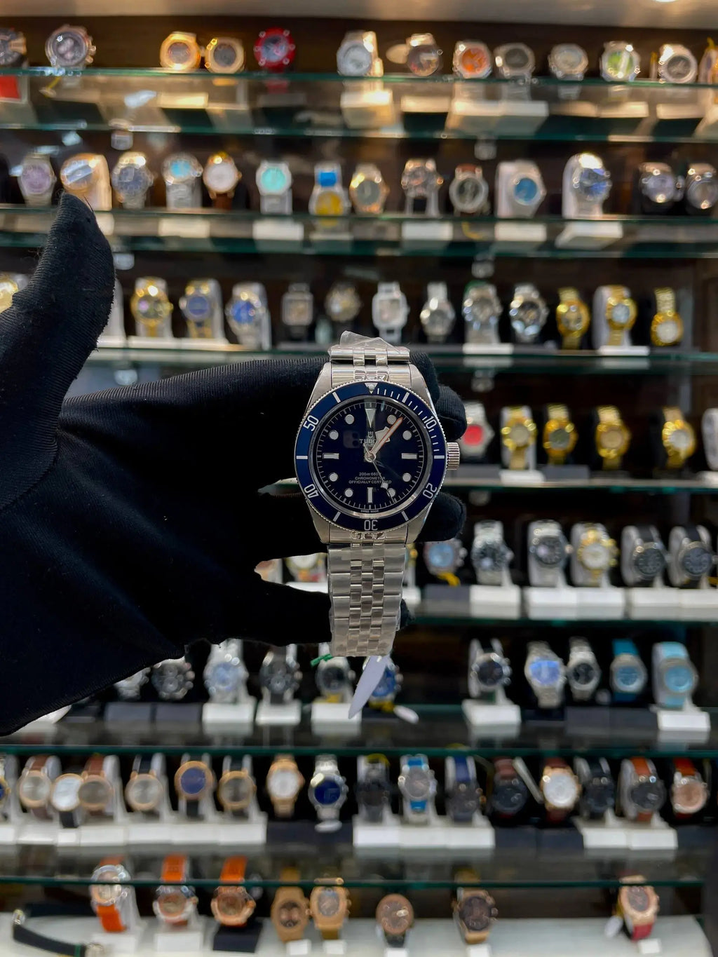 Tudor black bay jublie strap now in master piece