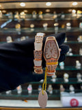 Bvlgari diamond body girls party wear watch white