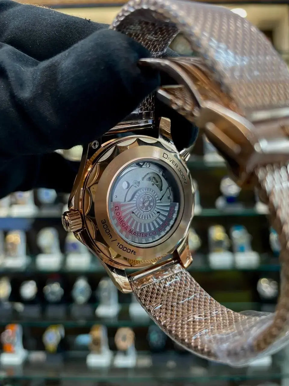 Omega seamaster james bond in master piece