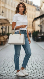 Michael Kors handbag for girls white