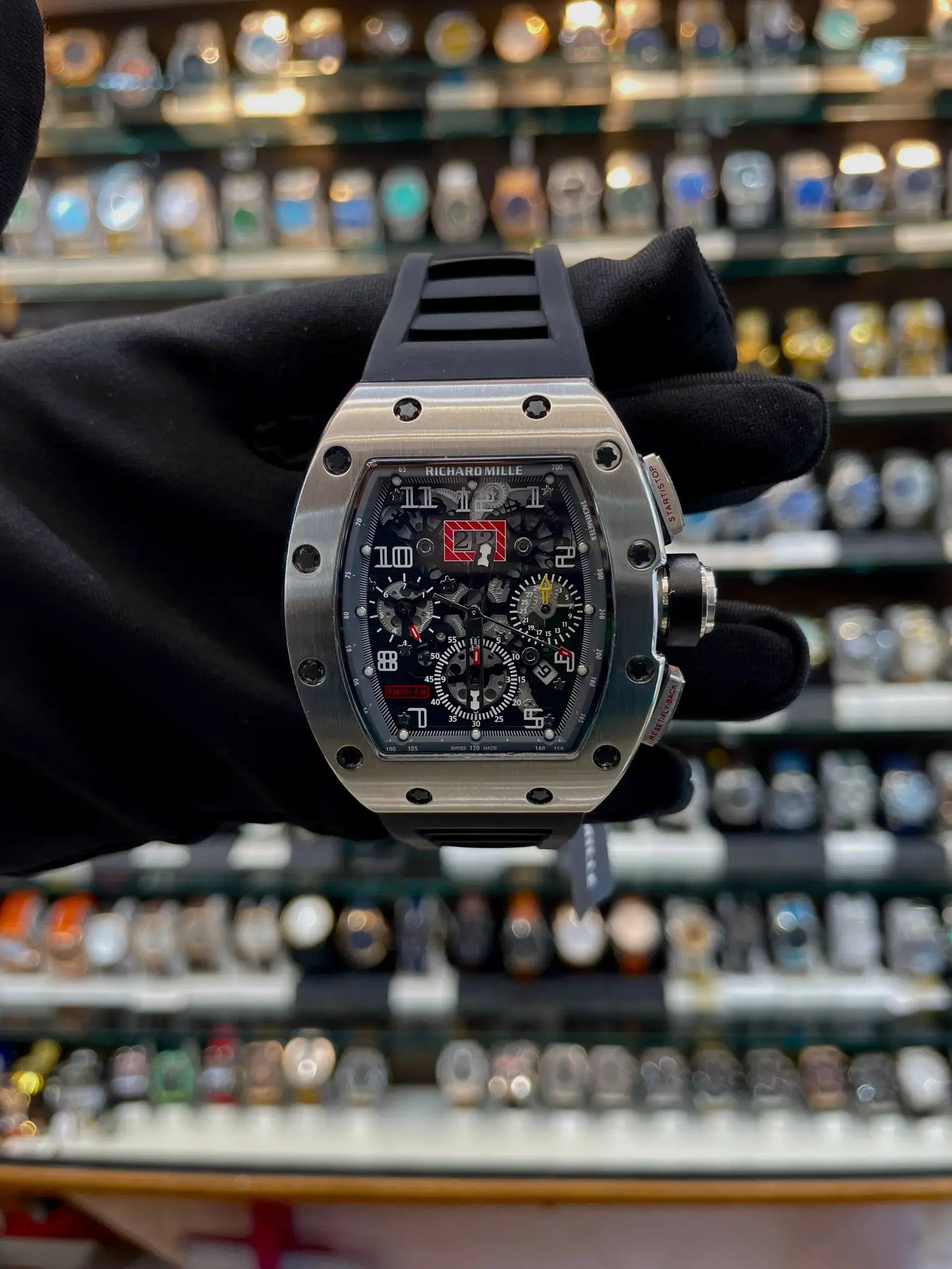 Richard mille (rm011) ag felipe massa now in master piece black