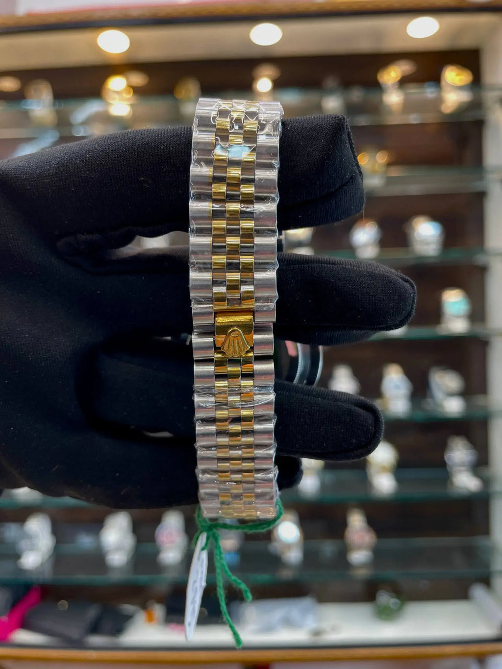 Rolex date just diamond body for mens under budget black dial