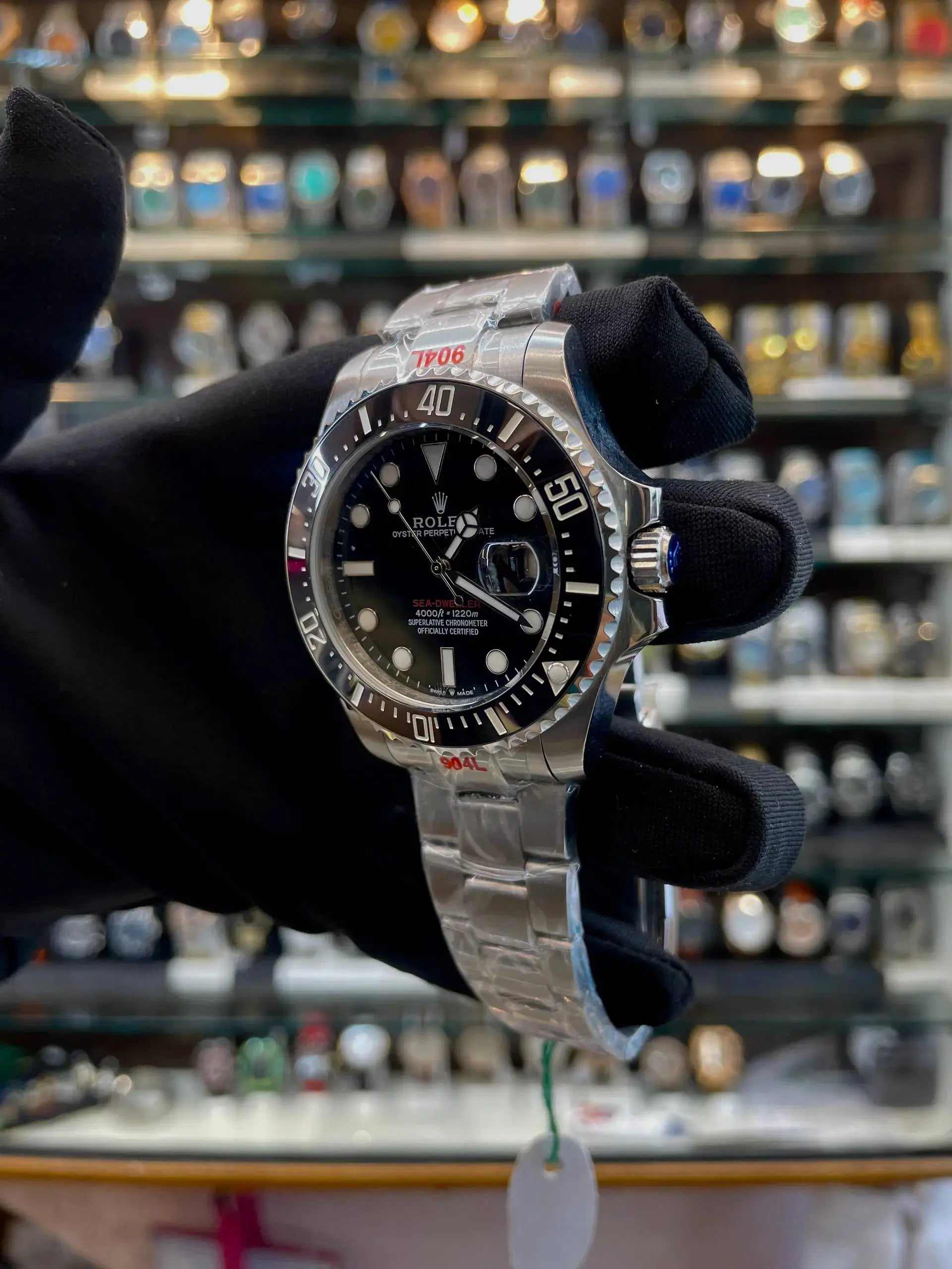 Rolex sea dweller now in master piece for mens