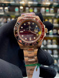 Rolex everose gold tiger iron dial