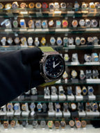 Gshock gm-2100c-5a now in cloth strap chrono working black body