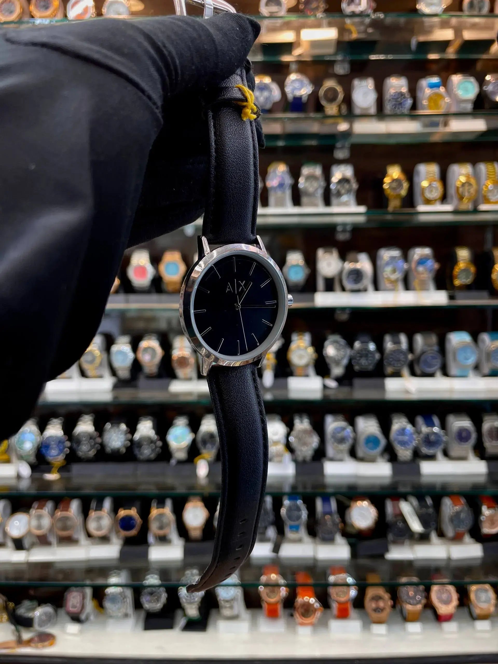 Armani exchange a/x now in plain dial | Fashion Bay Watches