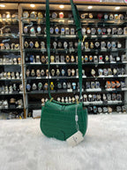 Fendi c'mon medium crocodile bag green in master piece