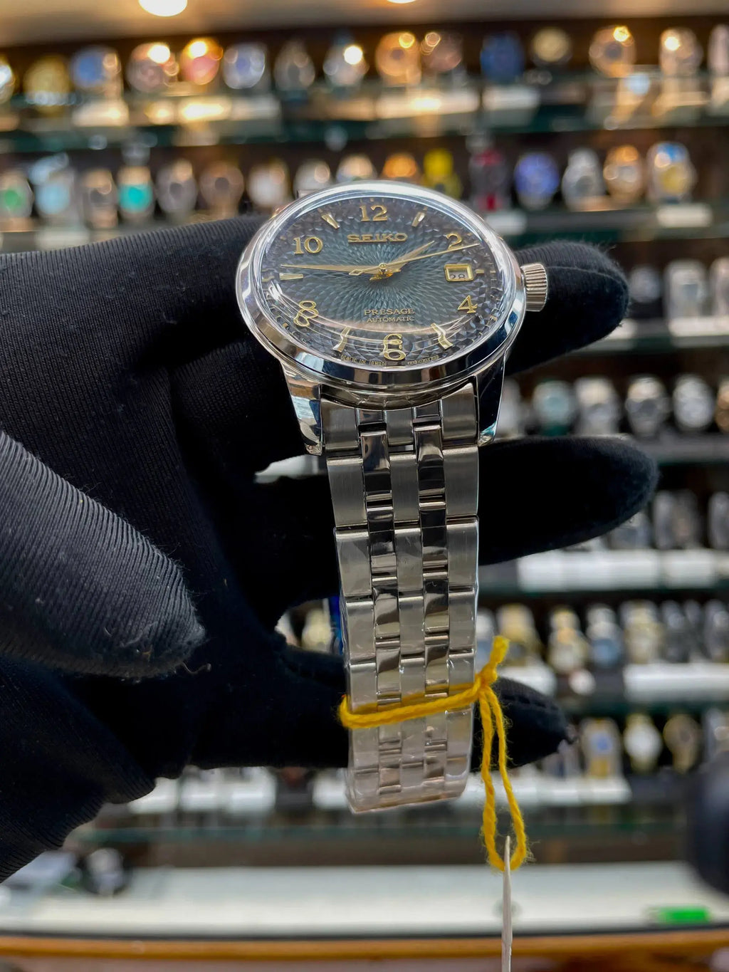 Seiko presage in texter dial for mens in master piece